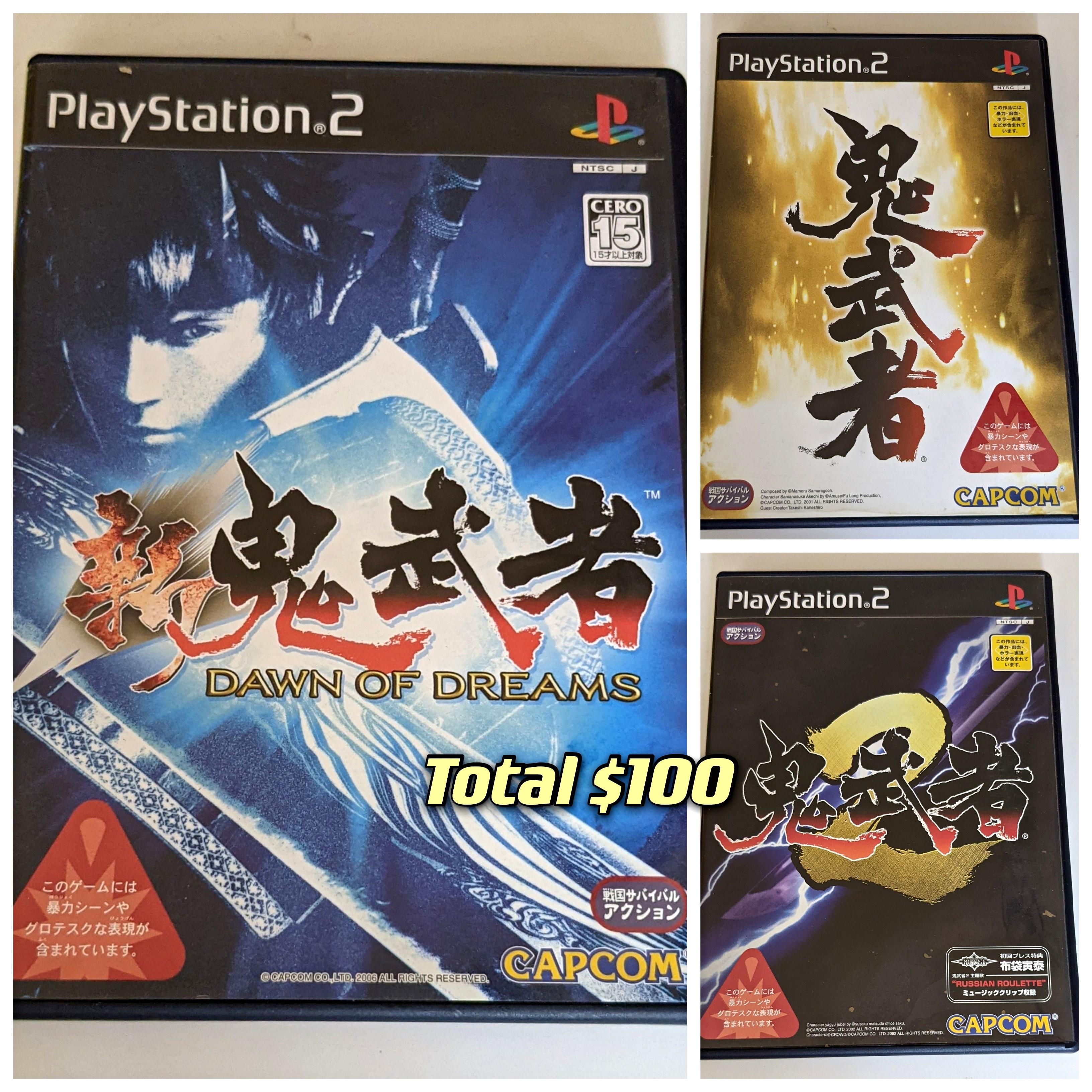 Ps2 新鬼武者 鬼武者1 2 電子遊戲 電子遊戲 Playstation Carousell Ps2 新鬼武者 鬼武者1 2 電子遊戲 電子遊戲 Playstation Carousell
