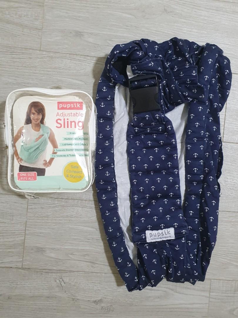 Pupsik Adjustable Baby Sling Out to Sea, Babies Kids, Going