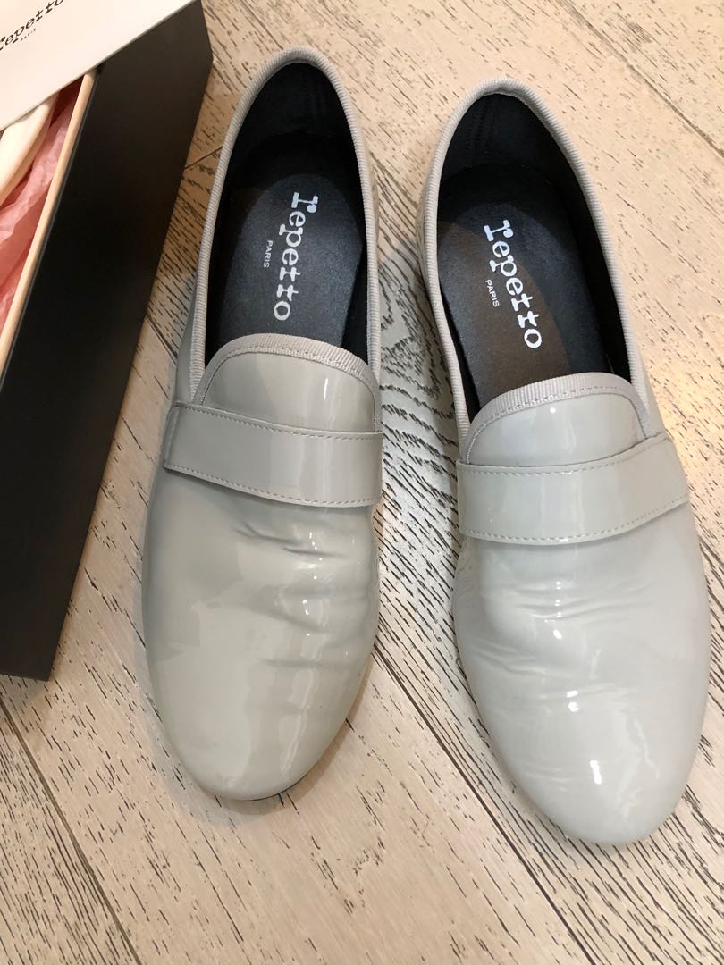 Repetto 灰色Maestro loafers size 40