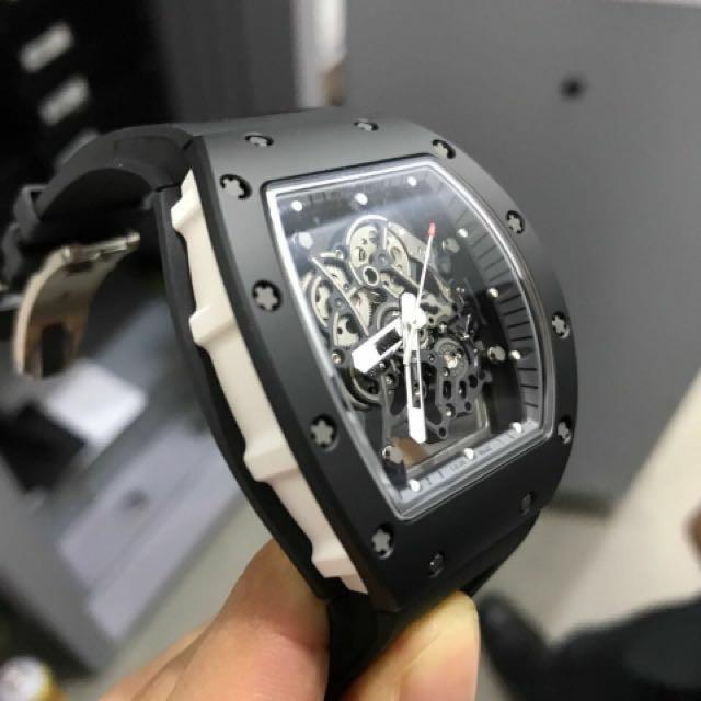 Richard Mille RM55 Bubba Watson Black White