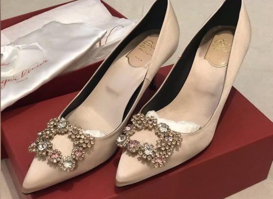 roger vivier bridal shoes