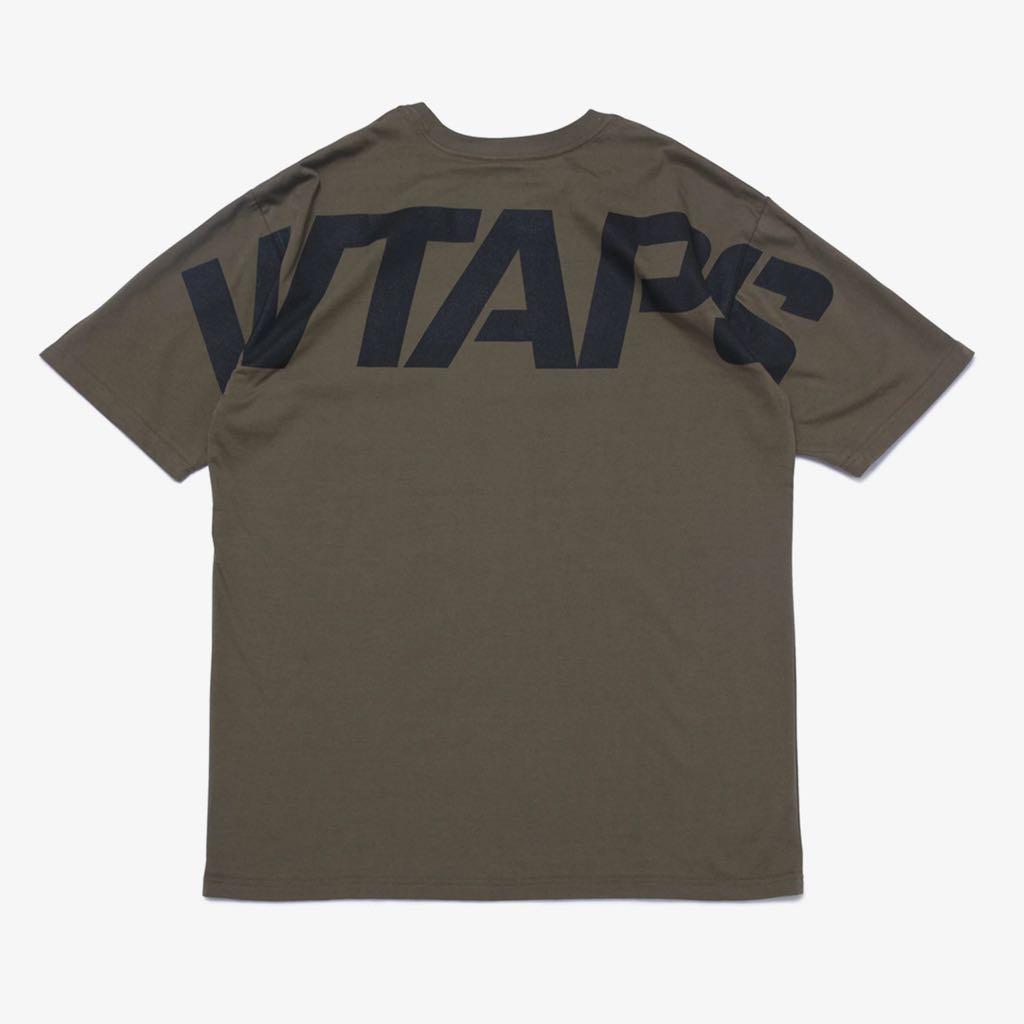 SALE - Wtaps Stencil SS Tee Olive M, 男裝, 外套及戶外衣服- Carousell