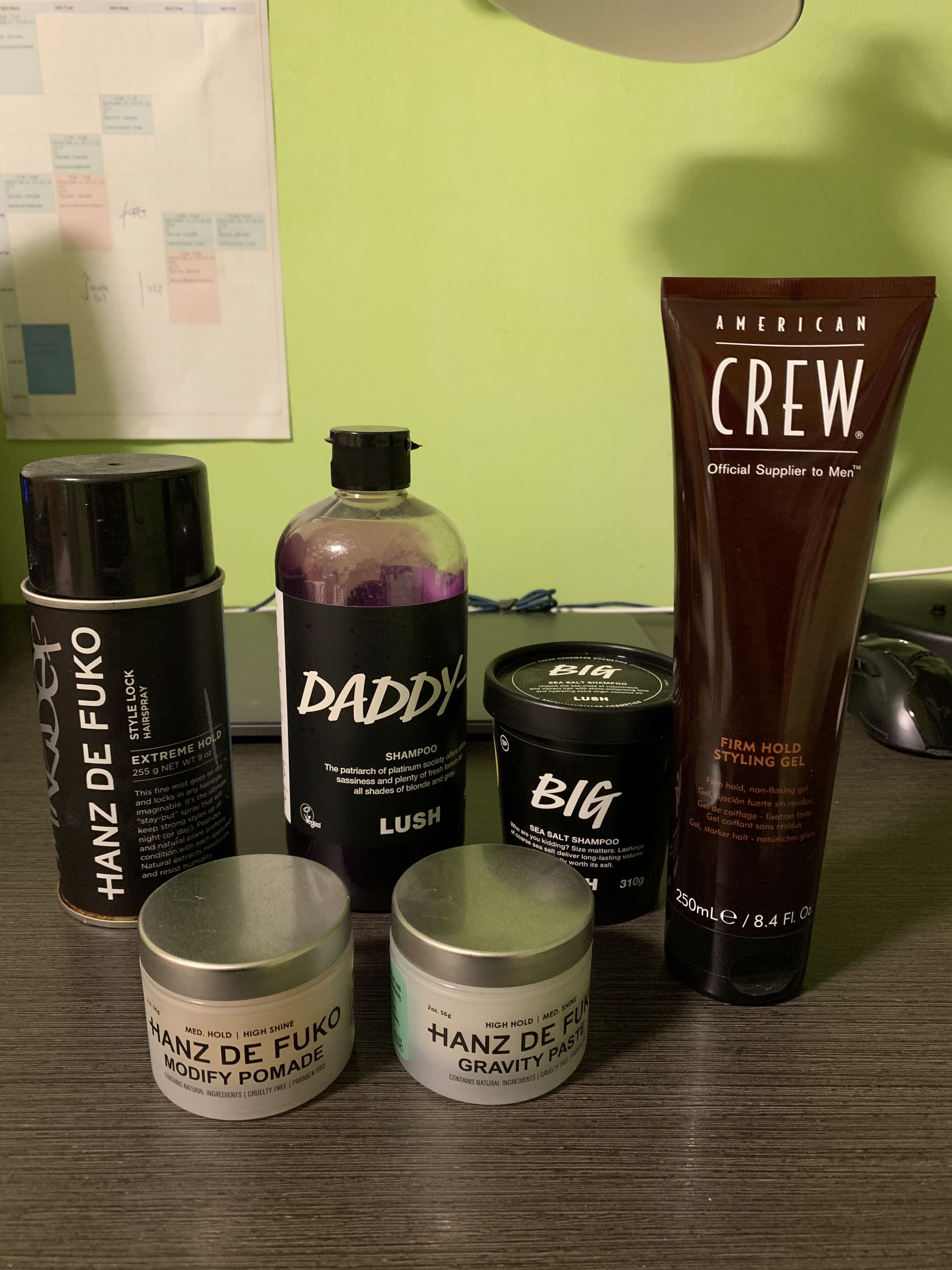 Sale Lush Shampoo Hanz De Fuko And Crew Styling Product Beauty Personal Care Hair On Carousell