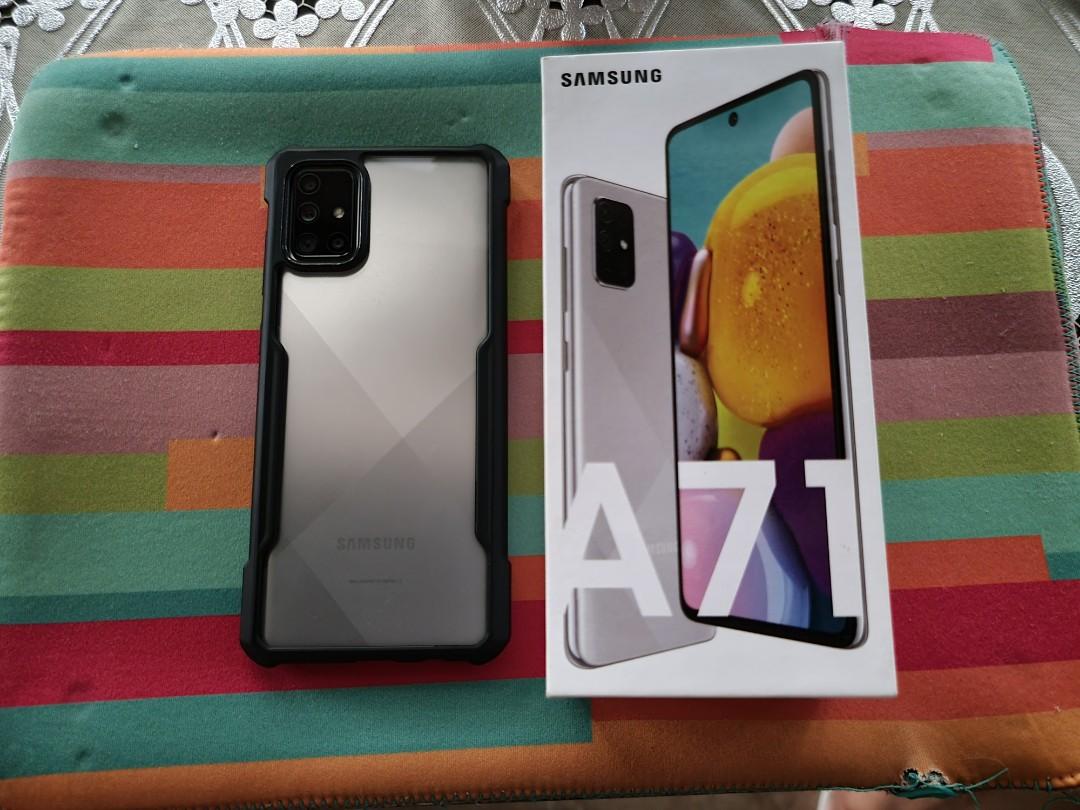 Samsung Galaxy A71 128gb Haze Crush Silver Matte Limited Edition Mobile Phones Gadgets Mobile Phones Android Phones Samsung On Carousell