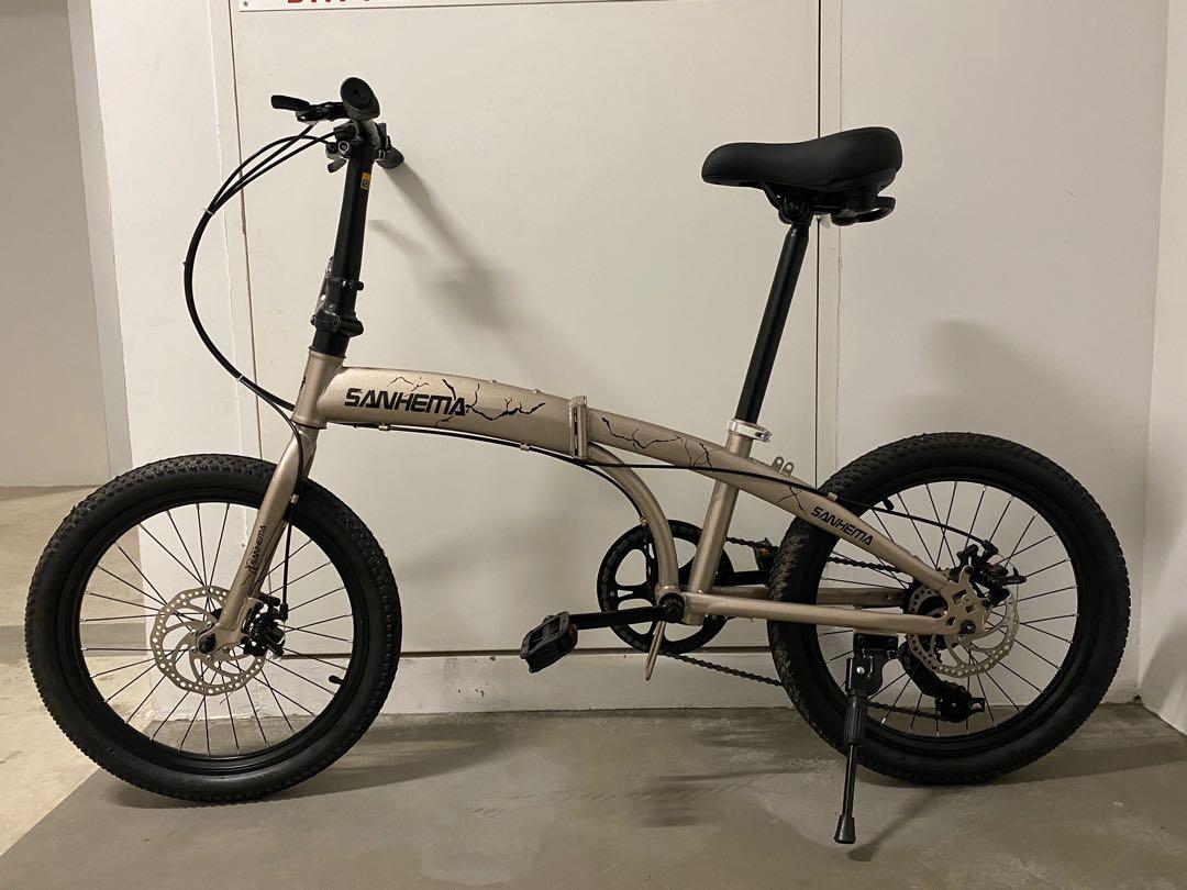 sanhema folding bike