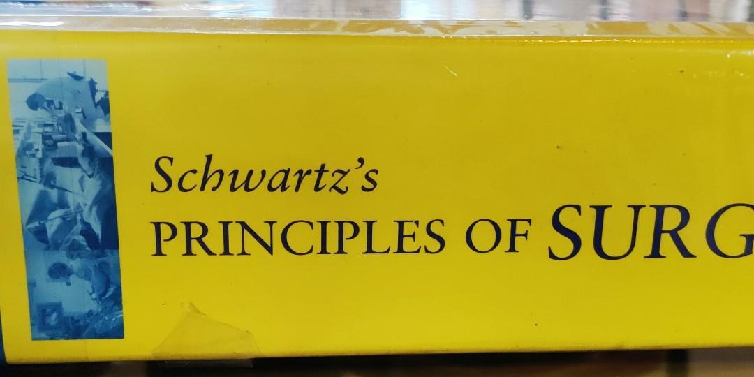 Schwartz's Principles of Surgery (Category: Textbooks) located in Pasig City. Submitted by ulappp (Listing ID 1079221831, Image 3). Description: .
