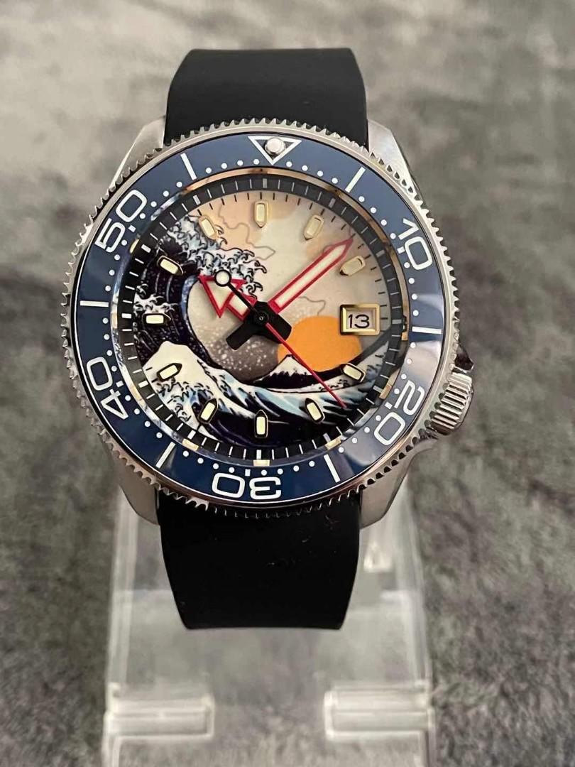 Seiko great hot sale wave off kanagawa