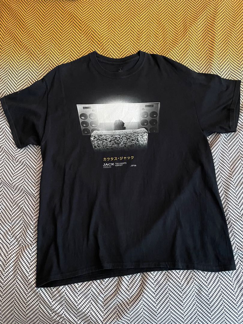 SIZE L] Travis Scott Playstation Chair T-shirt, Men's Fashion ...