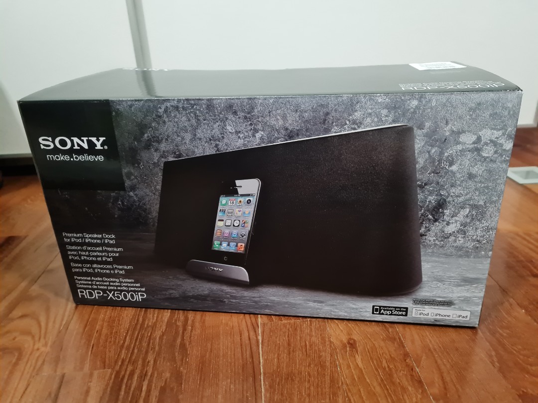 SONY RDP-X500iP Premium Speaker Dock, Audio, Soundbars, Speakers ...