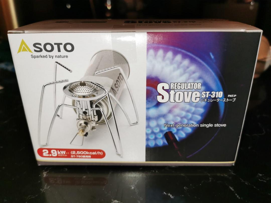 Soto Regulator Stove St 310 Travel Travel Essentials Outdoor Camping On Carousell