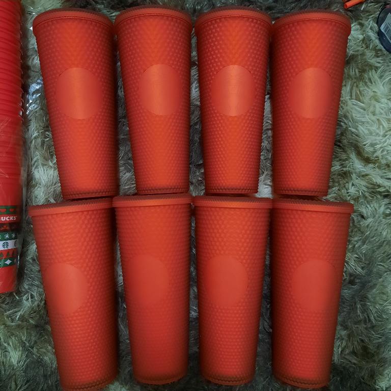 Starbucks Studded Venti Matte Red Tumbler Valentines Day Limited Edition Cup  24Oz, Furniture & Home Living, Kitchenware & Tableware, Water Bottles &  Tumblers On Carousell