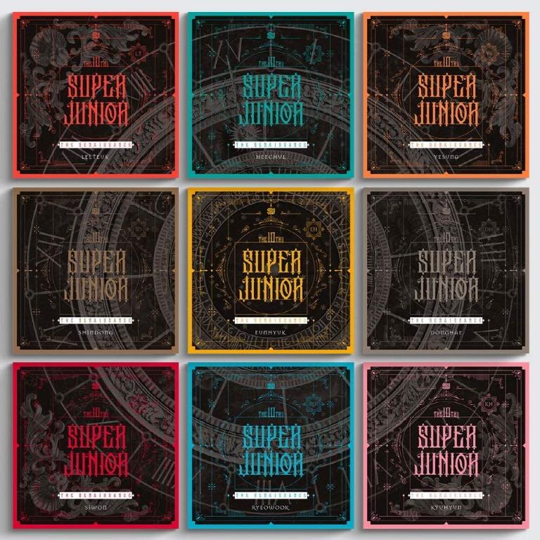 SUPER JUNIOR Super Junior Vol. 10: The Renaissance (Square Style