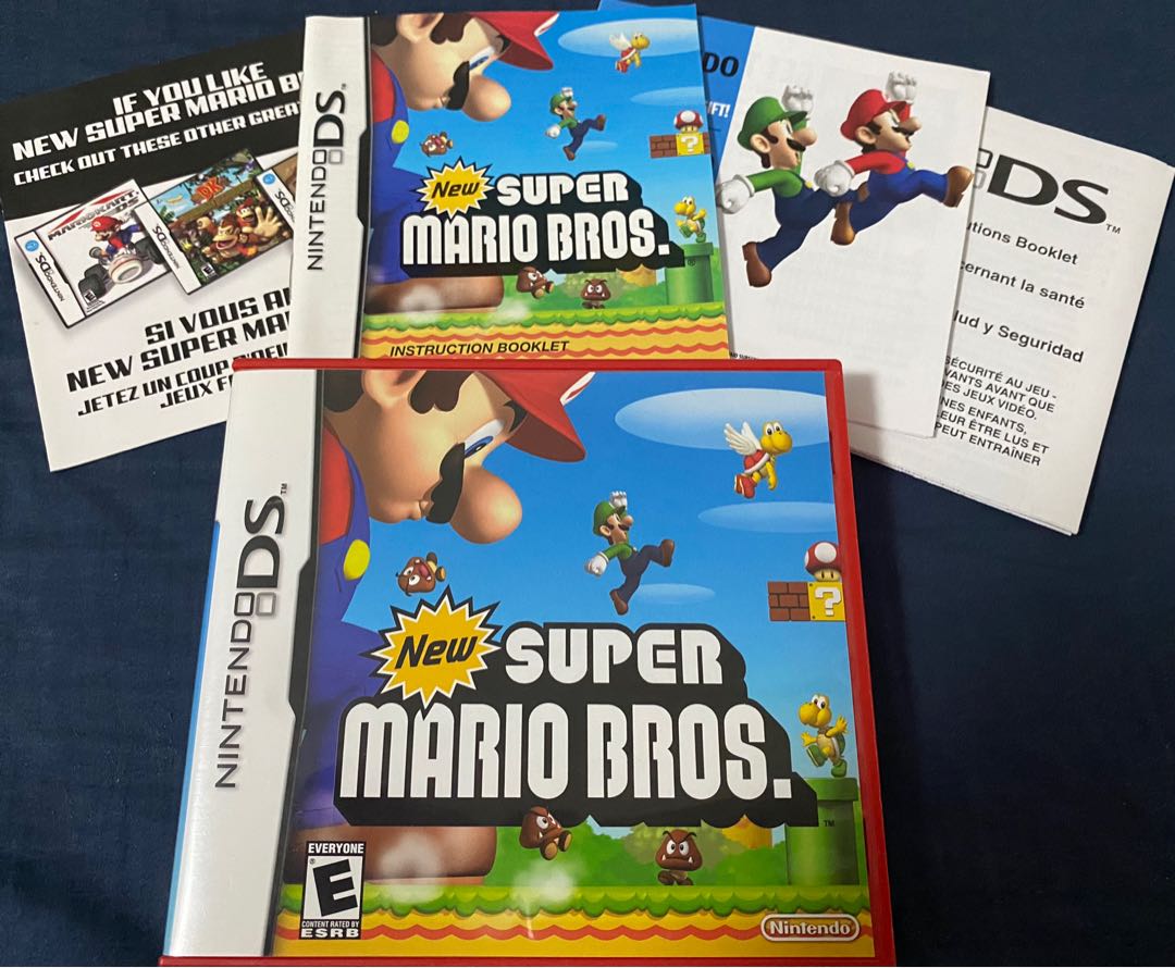 Super mario cheap ds case