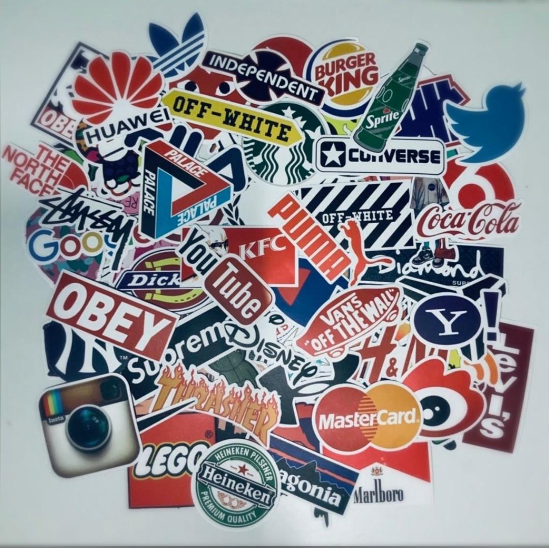 Supreme clearance bike stickers