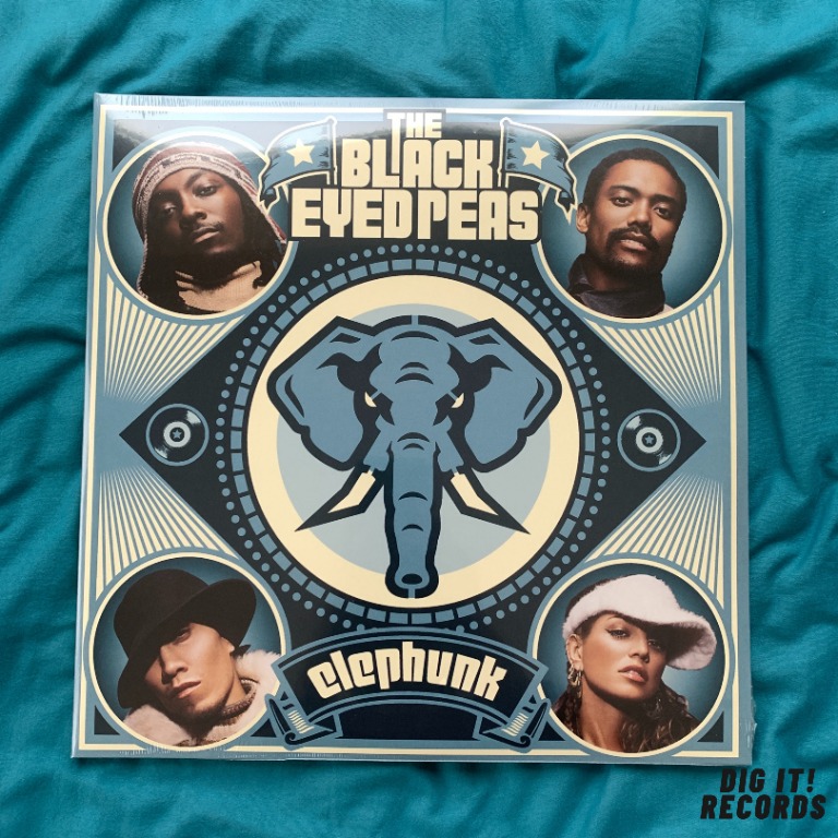 The Black Eyed Peas Elephunk Black Vinyl, Hobbies & Toys, Music & Media, CDs & DVDs on Carousell