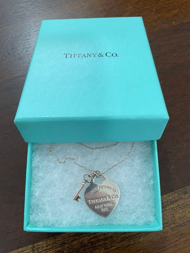 Tiffany and Co Return to Tiffany Love Heart Tag Key Pendant