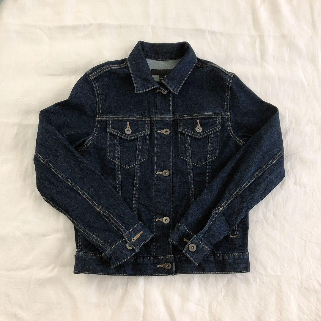 Uniqlo jeans jacket new arrivals
