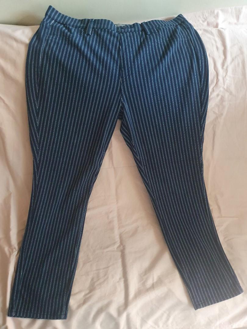 pinstripe jeggings