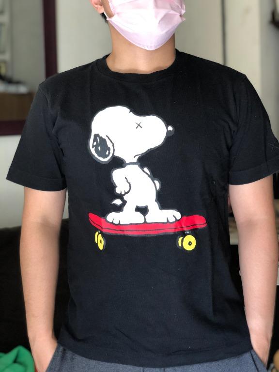 Uniqlo Snoopy Kaws Men S Fashion Tops Sets Tshirts Polo Shirts On Carousell