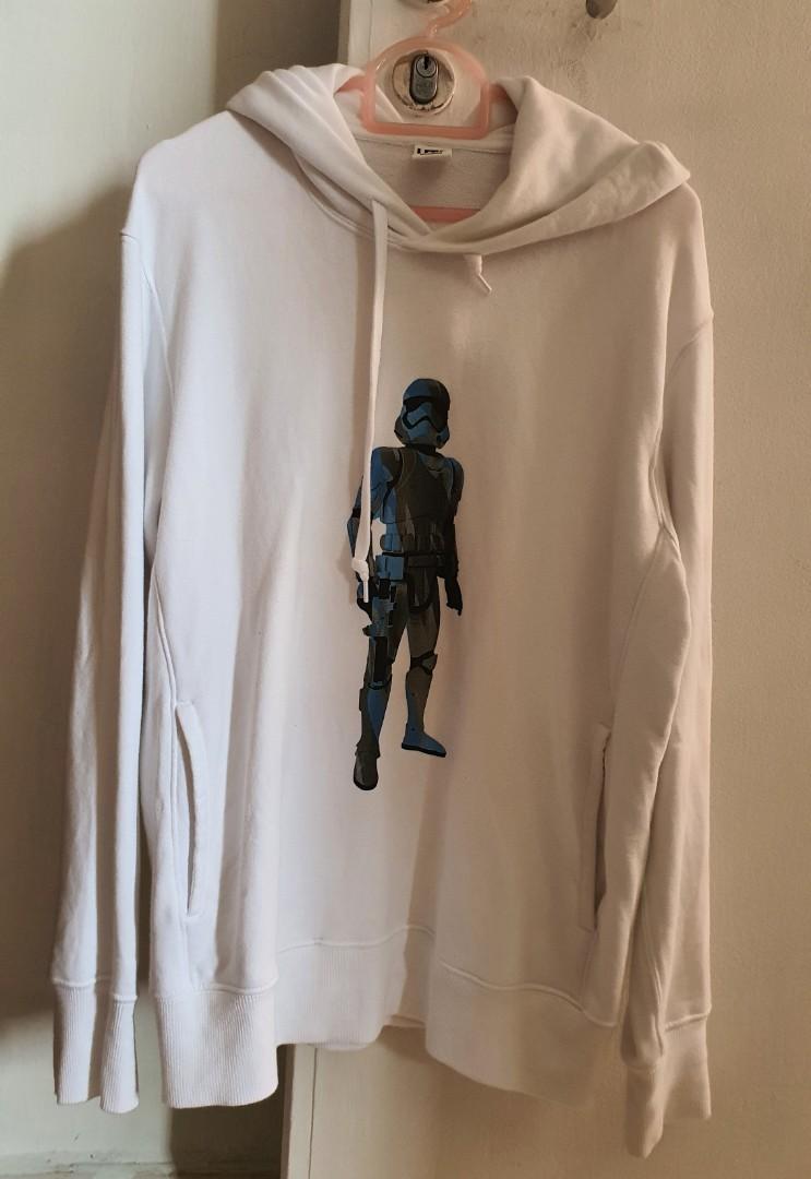 Uniqlo Star Wars Hoodies Pullover Men S Fashion Clothes Tops On Carousell