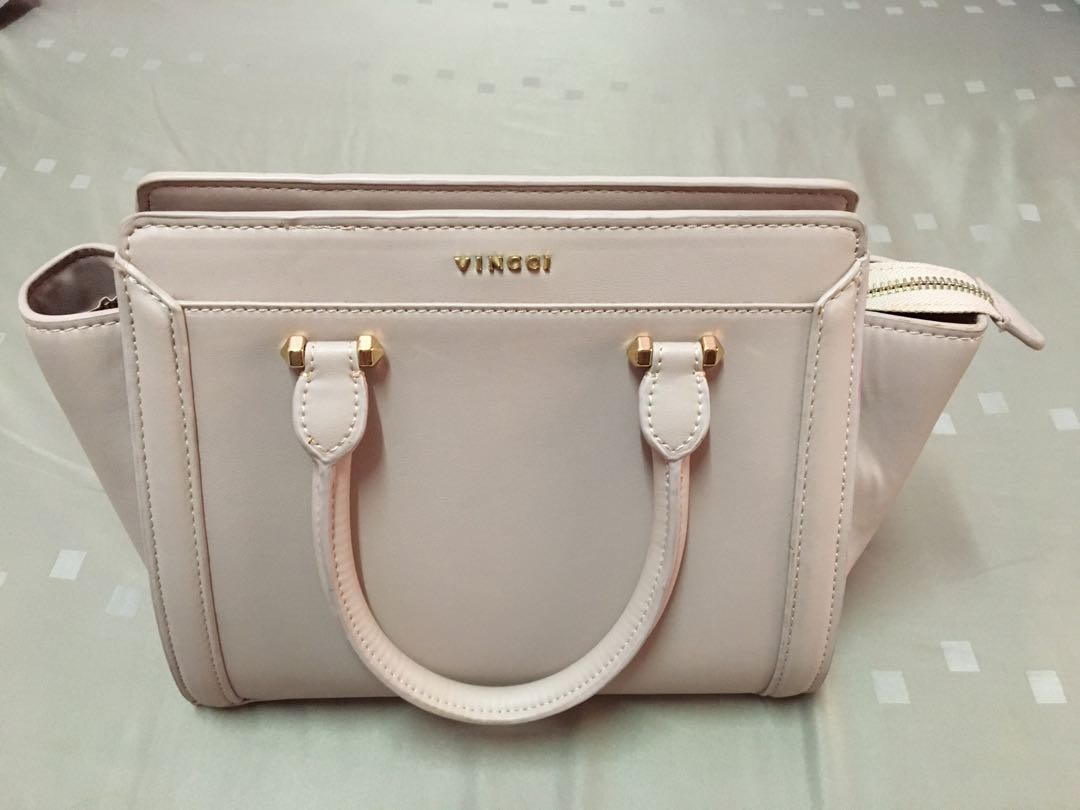 Vincci Light Pink Hand Bag