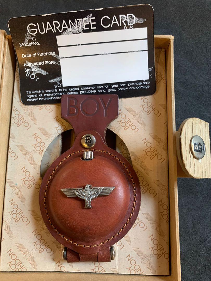 Vintage 中古 Boy London belt watch 100 new never used, 古董收藏, 古董手錶 & 珠寶 Carousell