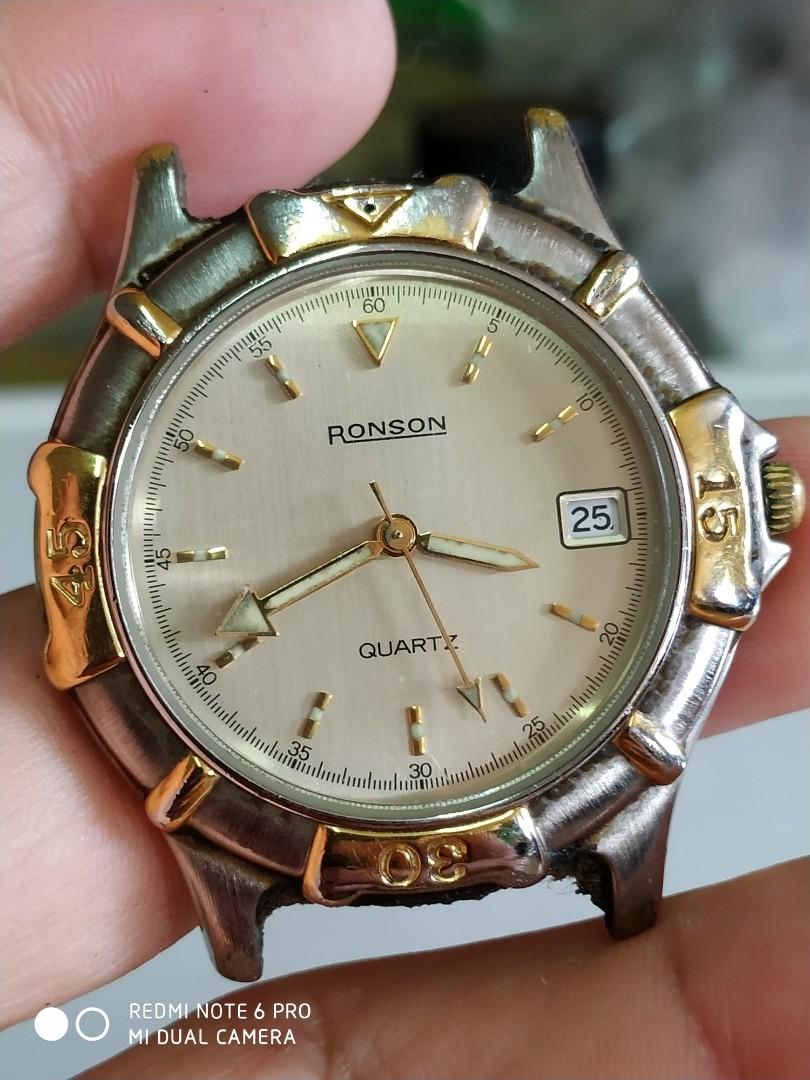 Vintage Ronson gent watch Men s Fashion Watches Accessories Watches on Carousell