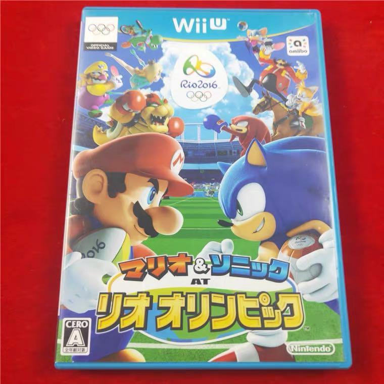 Wiiu Wii U Mario Sonic Olympic Games 孖寶兄弟與超音鼠里約熱內盧奧運會 遊戲機 遊戲機遊戲 Carousell