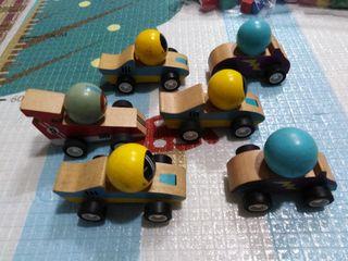 Wooden Racing Cars