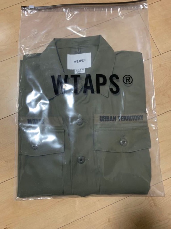 WTAPS BUDS LS SHIRT COTTON TWILL-