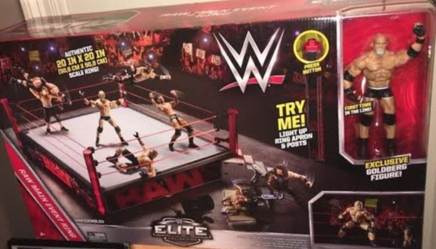 Wwe main shop event ring toy
