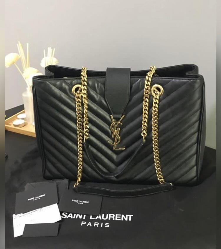 Saint laurent chevron bag cheap