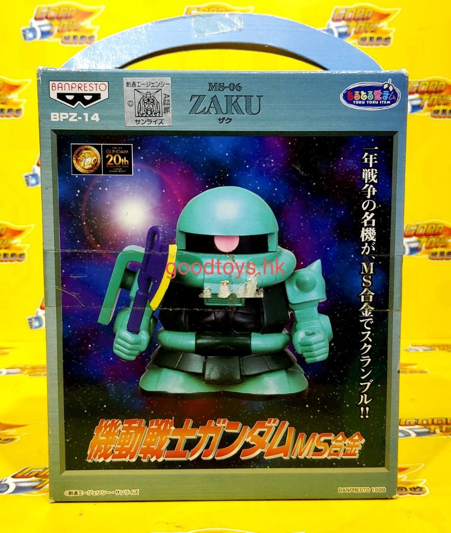 中古已開封BANPRESTO 高達MS合金BPZ-14 MS-06 ZAKU 渣古, 興趣及遊戲