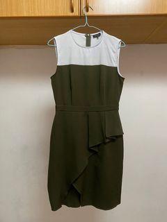 Zalora Dress in Medium (Moss green)