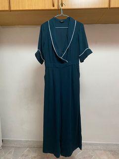 Zalora Jumpsuit in Medium (Dark Green)
