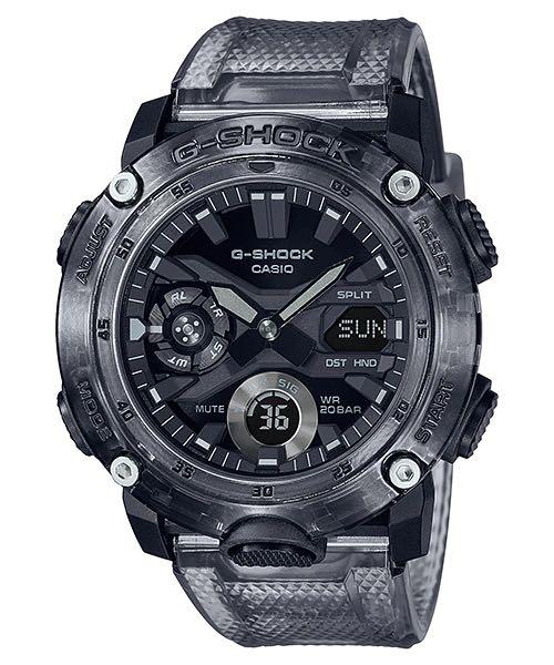 g shock skeleton black