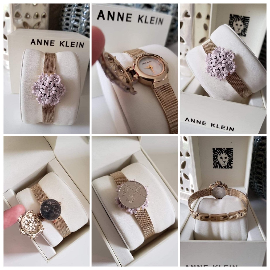 Anne klein flower watch Women s Fashion Watches Accessories