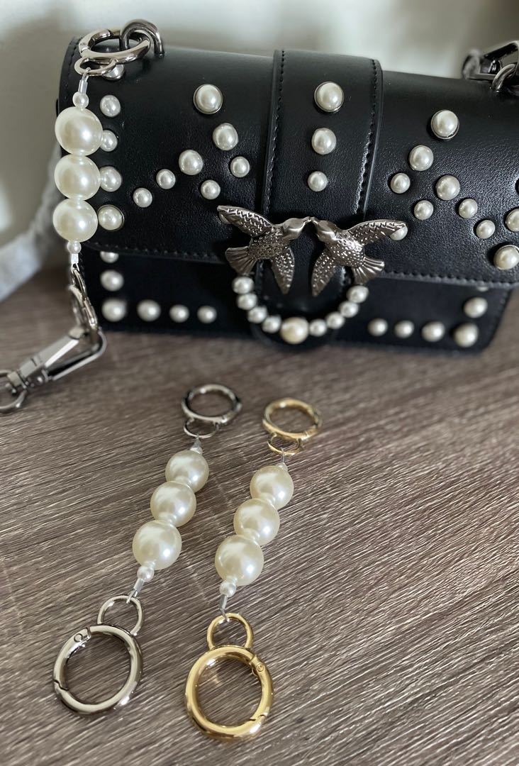 Bag Chain Strap Extender Pearl Bead for Bag (LV, Chanel,etc), Women's  Fashion, Bags & Wallets, Purses & Pouches on Carousell