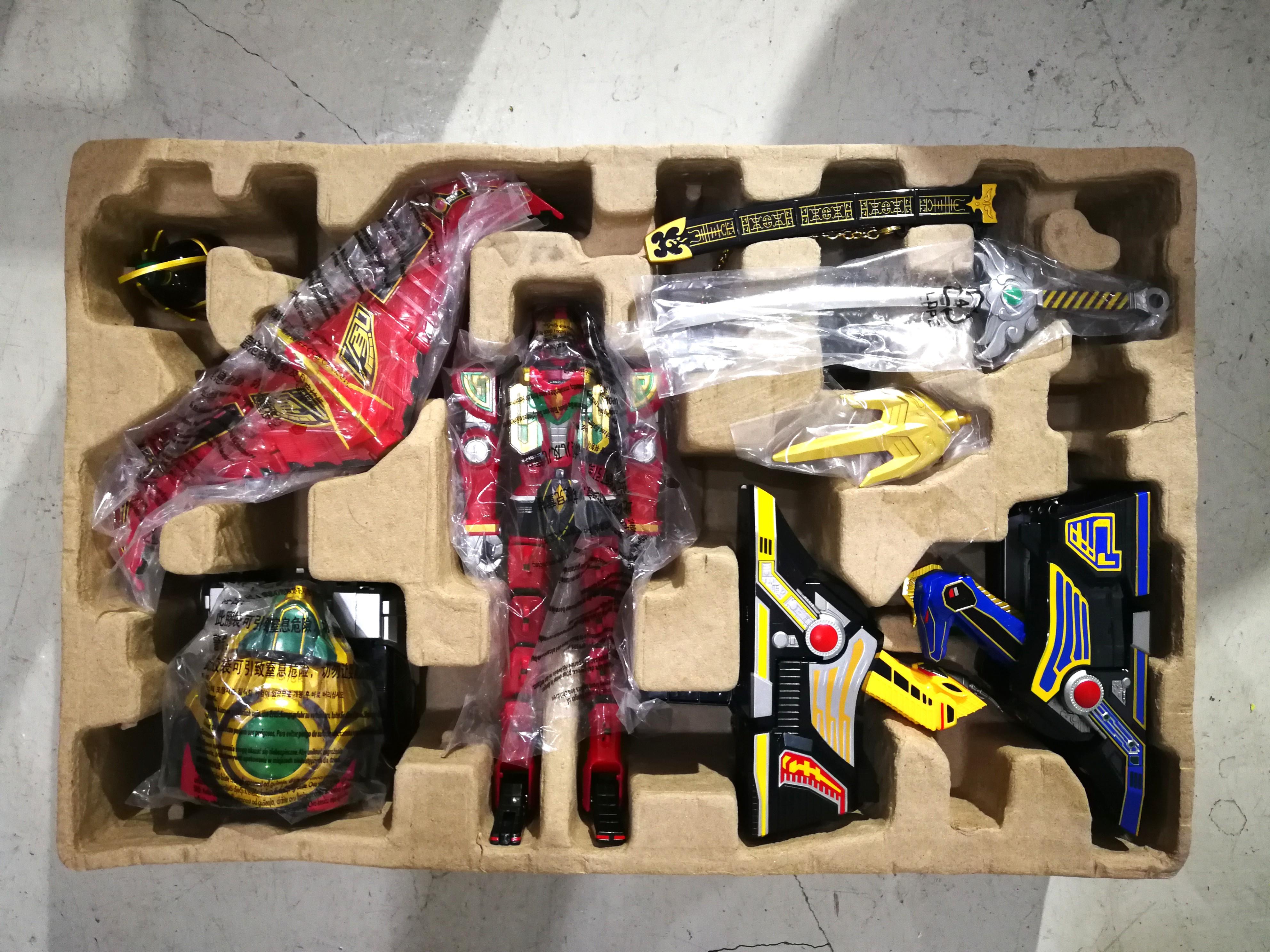 Bandai 超合金魂美版五星戰隊大連王Power RangersThunder Megazord