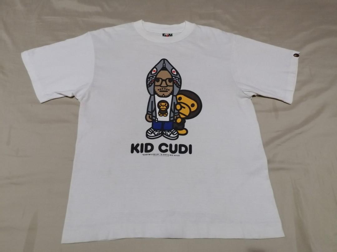 Bape Kid Cudi Milo, Men'S Fashion, Tops & Sets, Tshirts & Polo Shirts On  Carousell