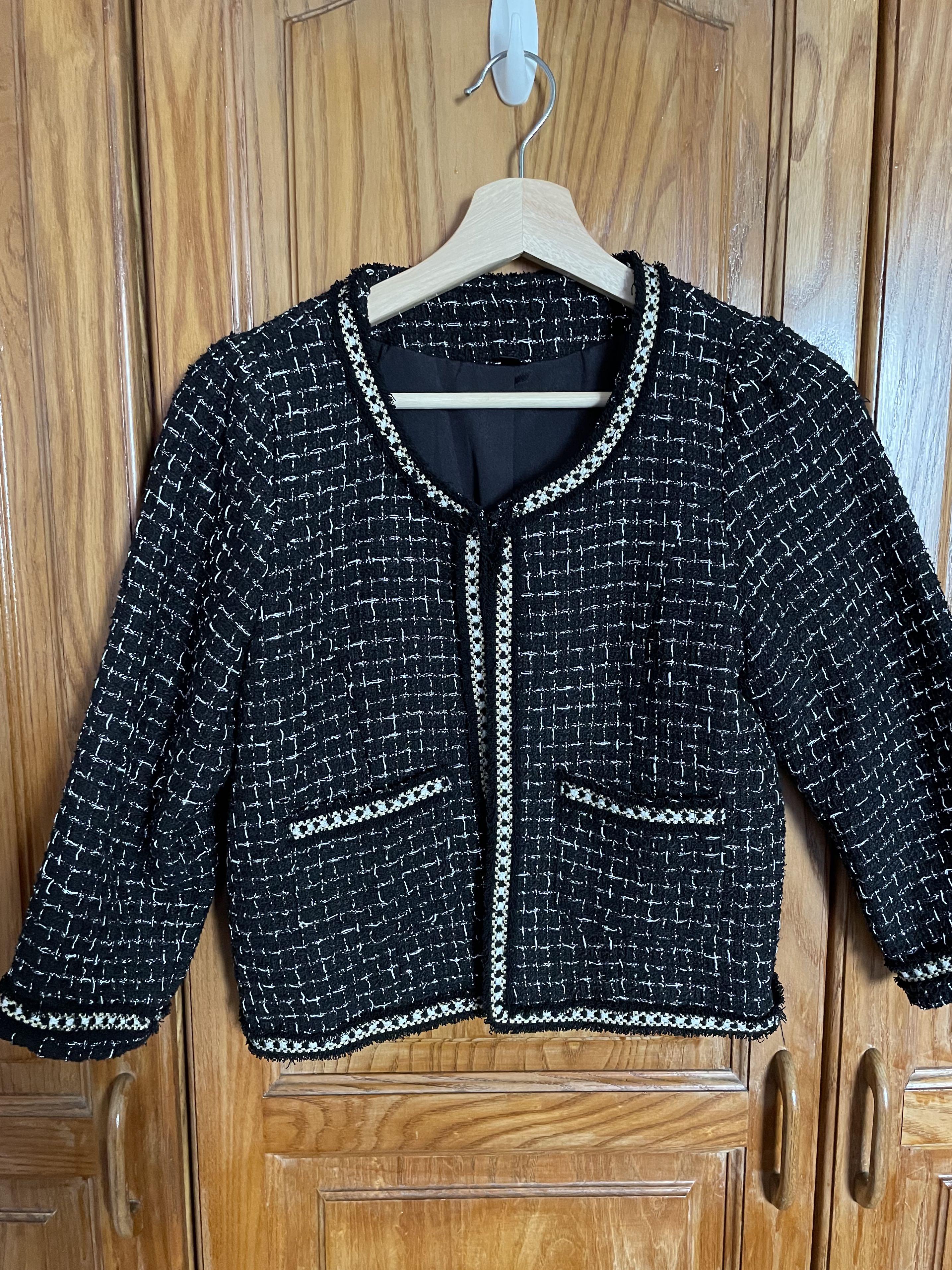 korean tweed jacket