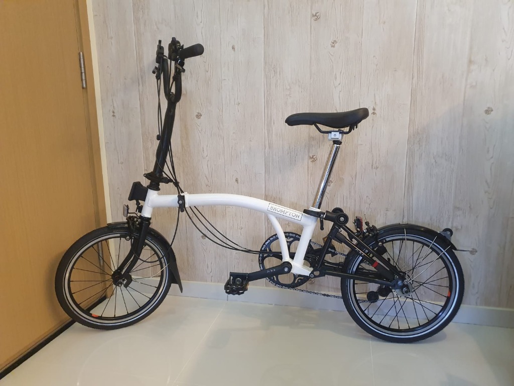 Brompton s6l sales papyrus white