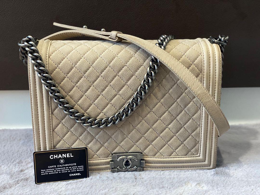chanel boy maxi