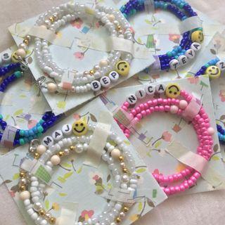 Cute Personalized Bead Mask Strap