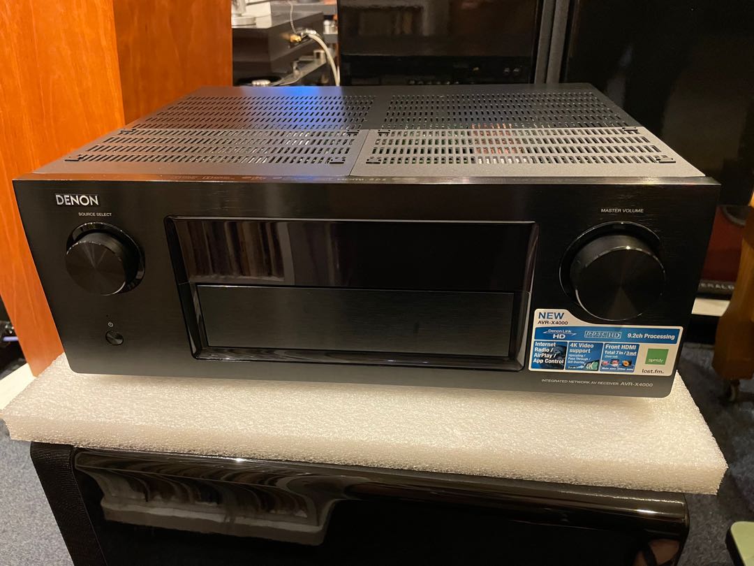 Denon AVRX4000 AV Receiver, Audio, Soundbars, Speakers & Amplifiers on