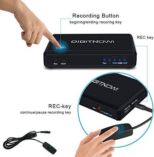 Digitnow Hd Game Capture Hd Video Capture Device Hdmi Video Converter Recorder For Ps4 Xbox One Xbox 360 Livetv Pvr Dvr And More Support Hdmi Ypbpr Cvbs Input And Hdmi Output Full Hd 1080p 30fps Photography Video Cameras On Carousell