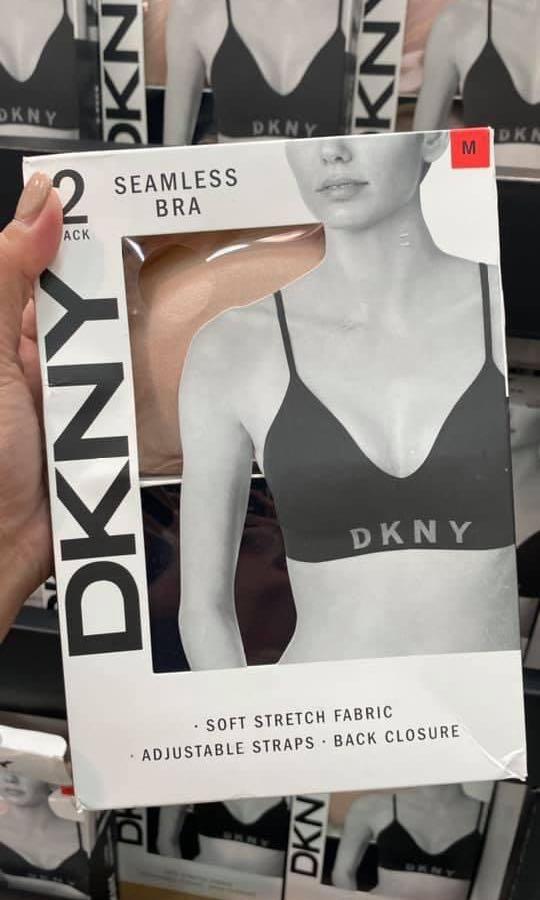 DKNY Seamless Bra, Women's Fashion, Undergarments & Loungewear on Carousell