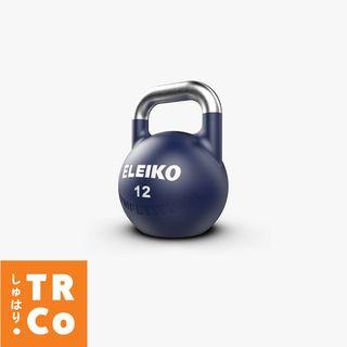 Eleiko Competition Kettlebell, 12-32KG. For Dynamic Strength Training, Competitive Kettlebell Lifting. Weights Come in Consistent Sizing for Consistent Technique. Iron-Cast Construction. From Sweden.