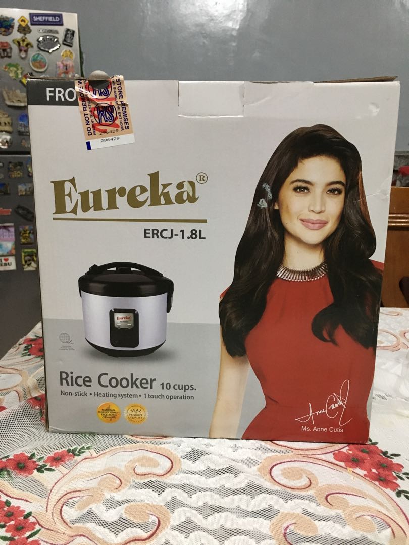 EUREKA Rice CookerERCJ 1.8Liter, TV & Home Appliances, Kitchen