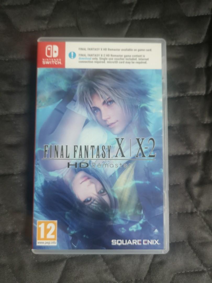 Final Fantasy 10 Switch Download Code For X2 Is Unused Video Gaming Gaming Accessories Game Gift Cards Accounts On Carousell